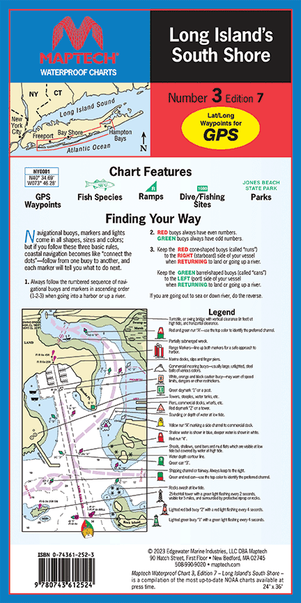 Waterproof Chart Seattle And Lake Washington Richardsons Maptech Captains Nautical Books 7337