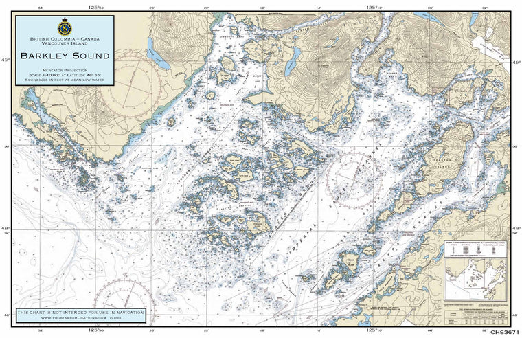 Nautical Placemat: Barkley Sound