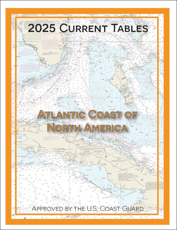 2025 Tidal Current Tables: Atlantic Coast of North America