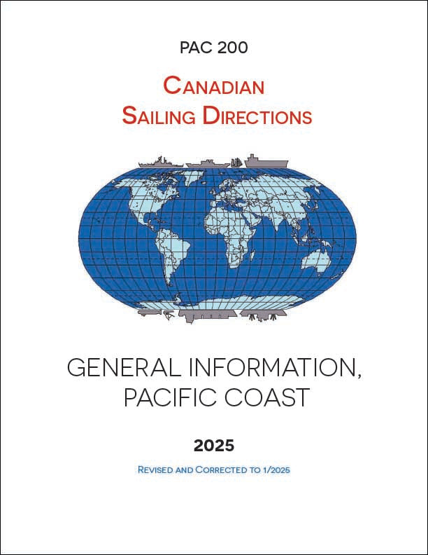 Sailing Directions PAC200E: General Information, Pacific Coast