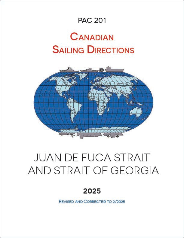 Sailing Directions PAC201: Juan de Fuca Strait and Strait of Georgia (2025)