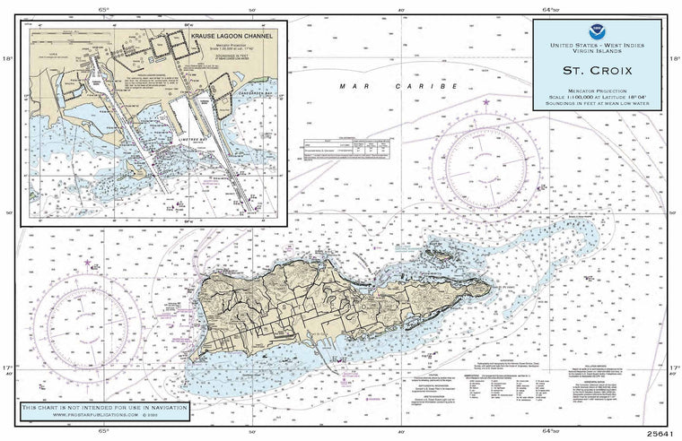 Nautical Placemat: St.Croix