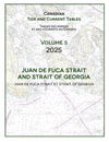 2025 Canadian Tide & Current Tables (Volume 5)