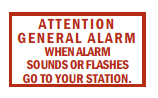 S-114 Attention General Alarm