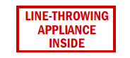 Line Throwing Appliance