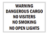 Warning Dangerous Cargo