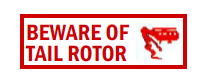 Beware Of Tail Rotor