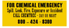 For Chemical Emergency