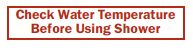 Check Water Temp Before Shower