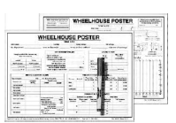 Wheelhouse Poster- w/ 2 Sheets & Pen