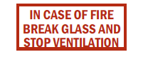 In Case Of Fire Break Glass