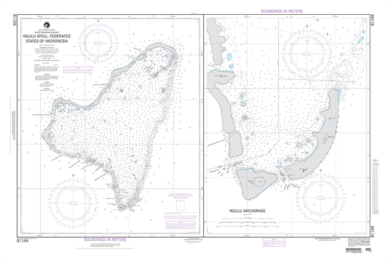 NGA Chart 81166: Ngulu Islands