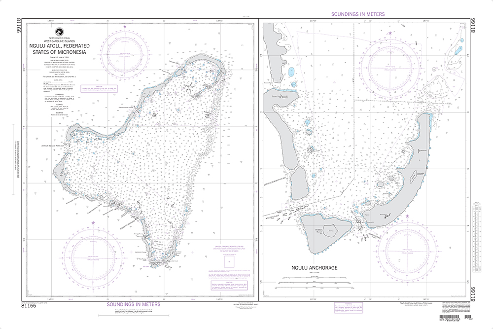 NGA Chart 81166: Ngulu Islands