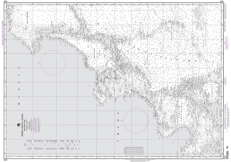 NGA Chart 522: North Pacific Ocean (Western Part)