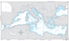 NGA Chart 310: Mediterranean Sea (OMEGA)