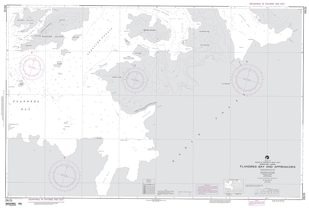 NGA Chart 29125: Flandres Bay and Approaches