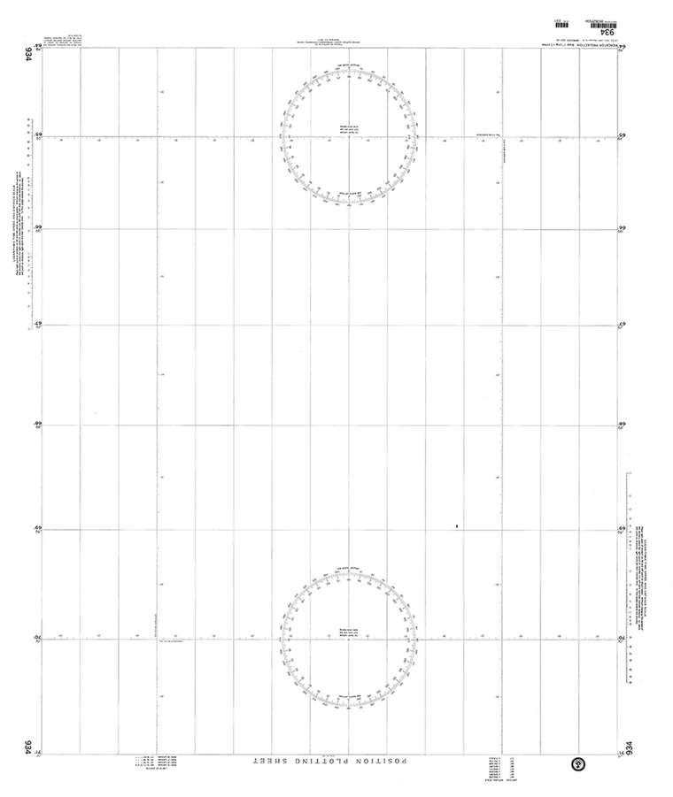 NGA Chart 934: Plotting Chart 934