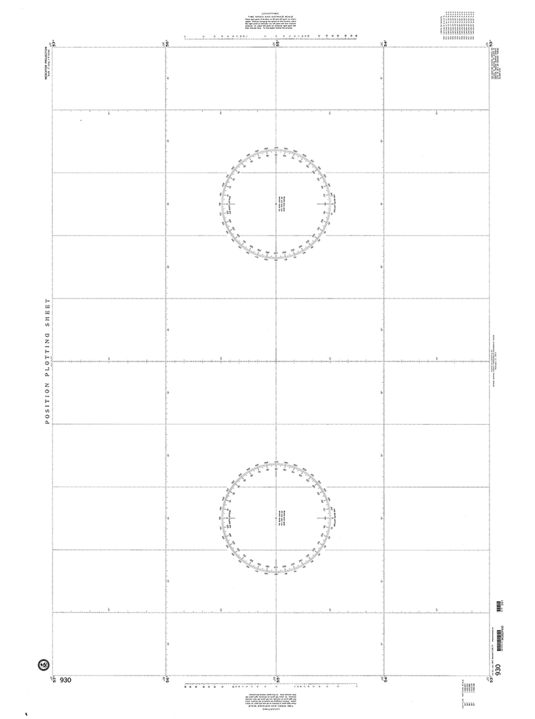 NGA Chart 930: Plotting Chart 930