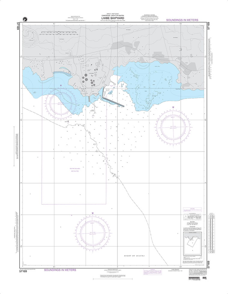 NGA Chart 57169: Limbe Shipyard