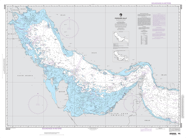 NGA Chart 62032: Persian Gulf