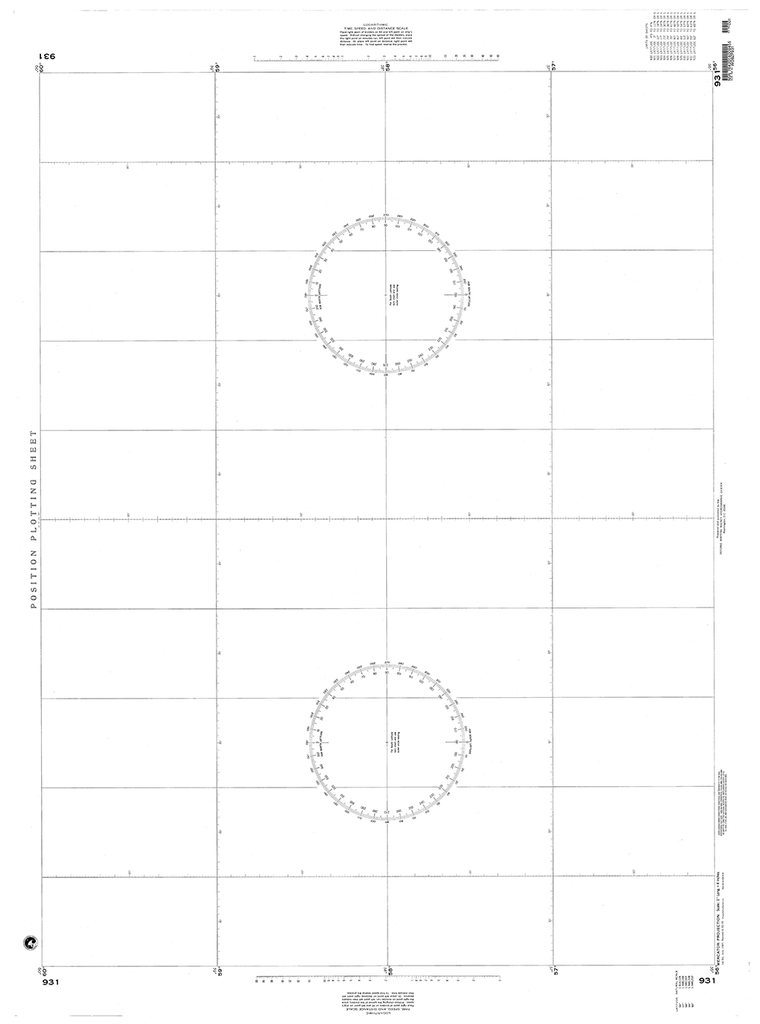 NGA Chart 931: Plotting Chart 931