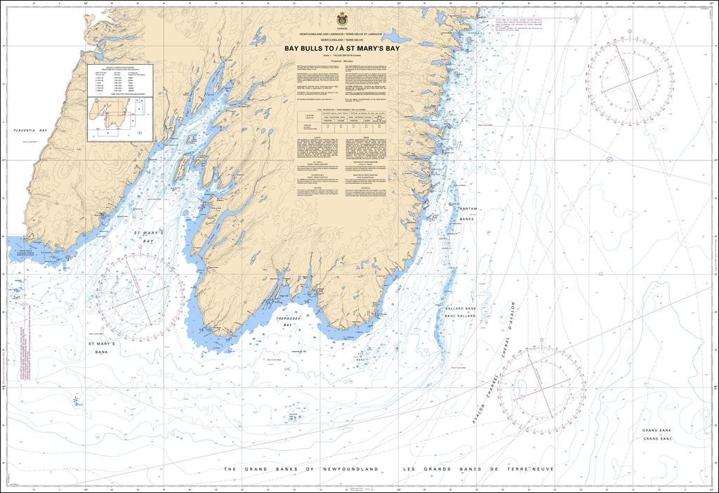 Great Bras D'Or, St. Andrews Channel and/et St. Anns Bay (Marine Chart :  CA_CA476063)