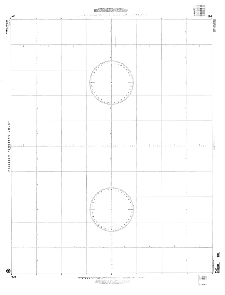 NGA Chart 920: Plotting Chart 920