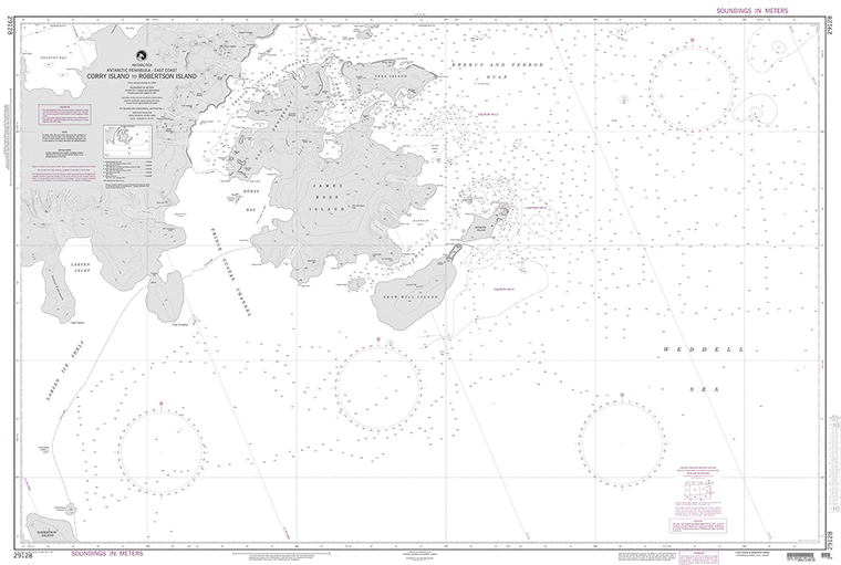 NGA Chart 29128: Corry Island to Robertson Island