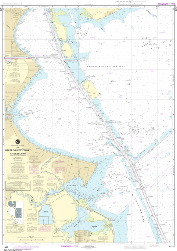 NOAA Charts for the Gulf Coast & Caribbean (GC2): Freeport to Lake Arthur