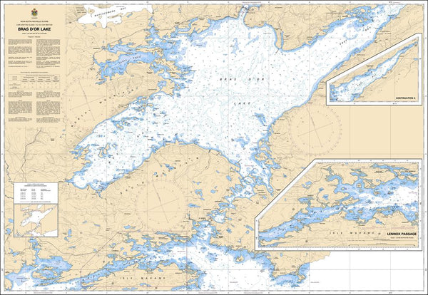 CHS Chart 4279: Bras DOr Lake - Captain's Nautical Books & Charts