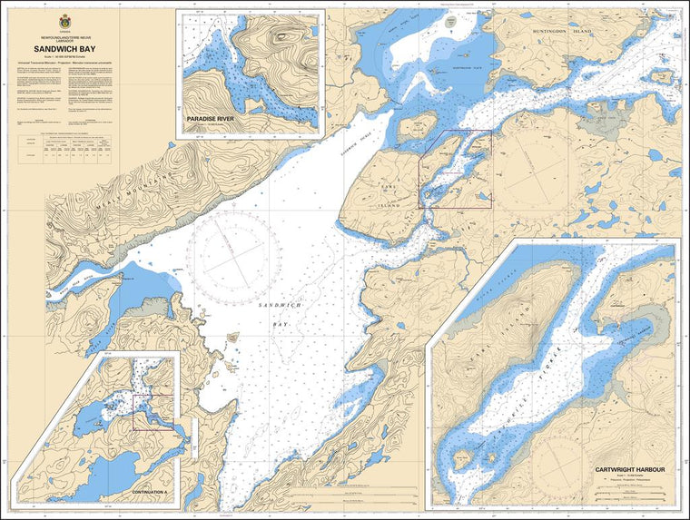 CHS Chart 5138: Sandwich Bay