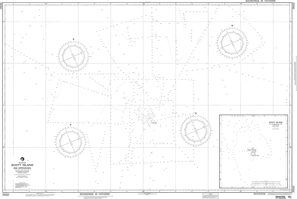 NGA Chart 29282: Scott Island and Approaches