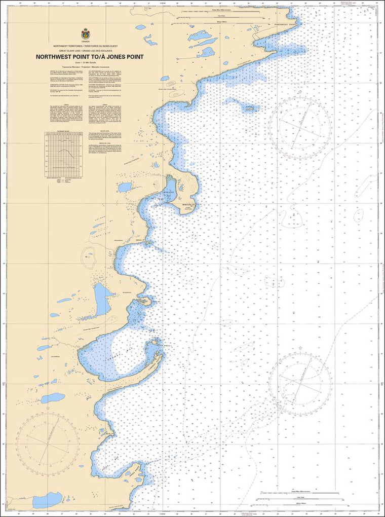 CHS Chart 6358: Northwest Point to/à Jones Point