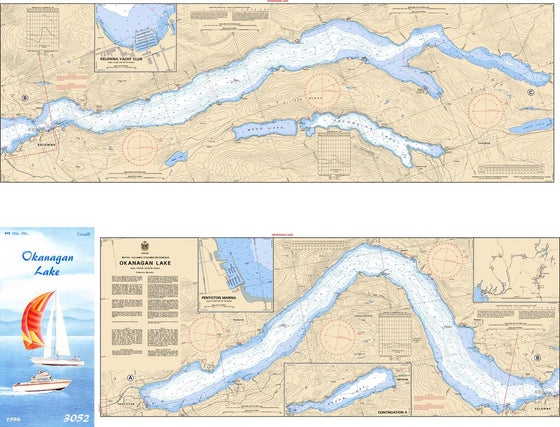 CHS Chart 3052: Okanagan Lake