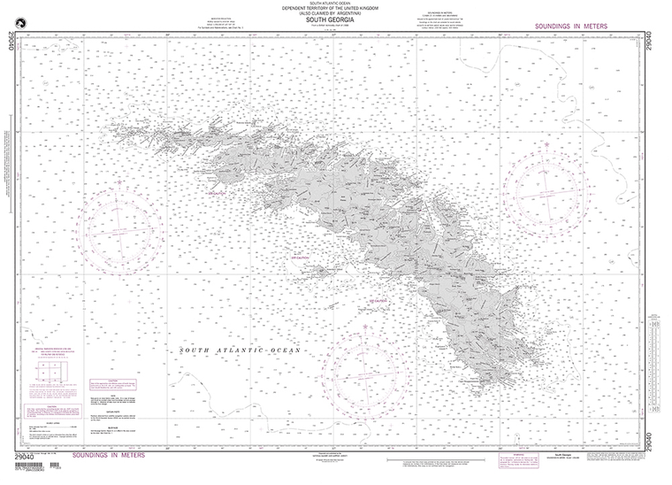 NGA Chart 29040: South Georgia