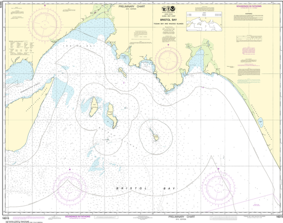 NOAA Chart 16315: Bristol Bay - Togiak Bay and Walrus Islands