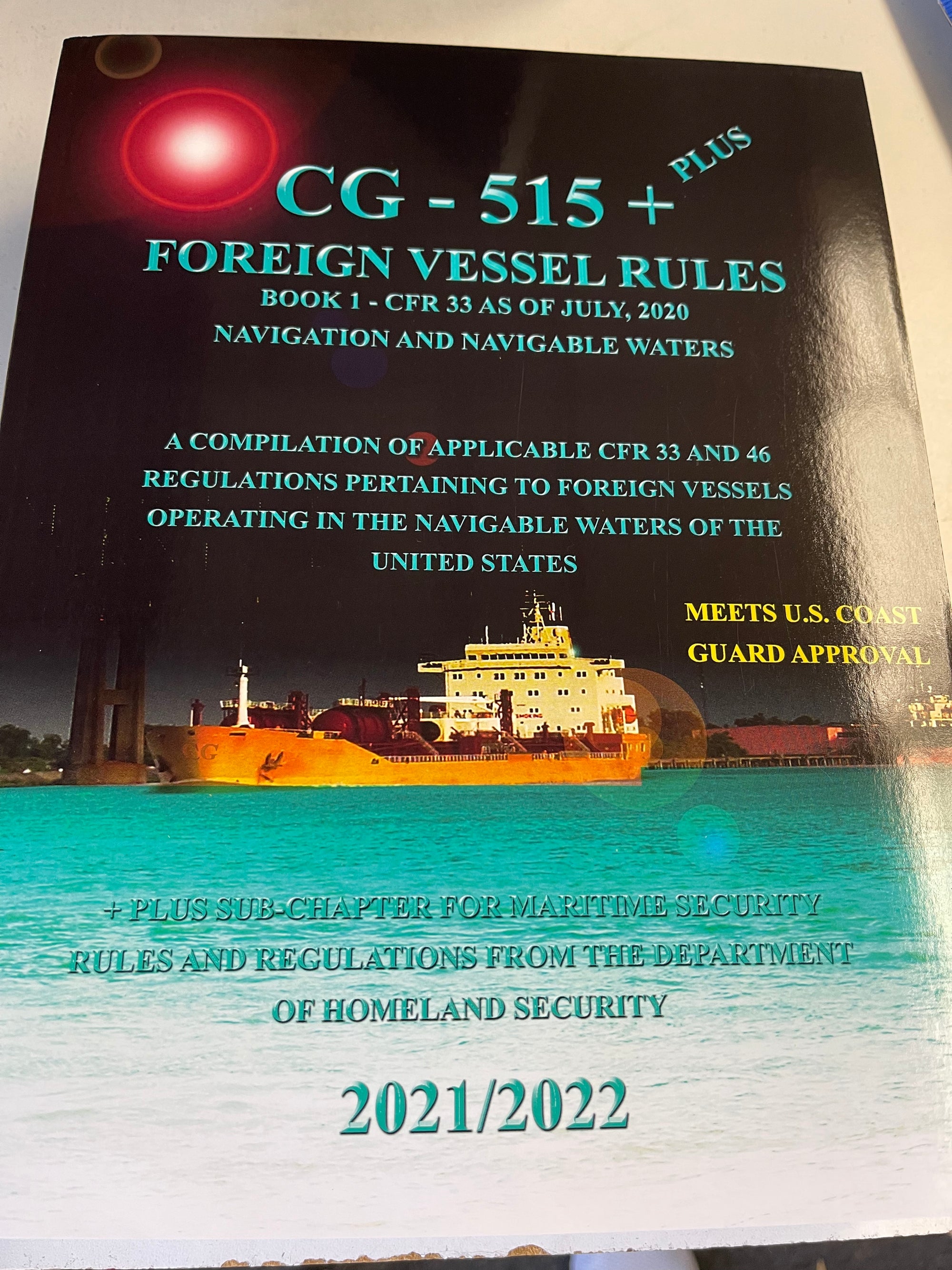 CG515 + Foreign Vessel Rules Book Volume1 & 2 (2023/2024) Captain's