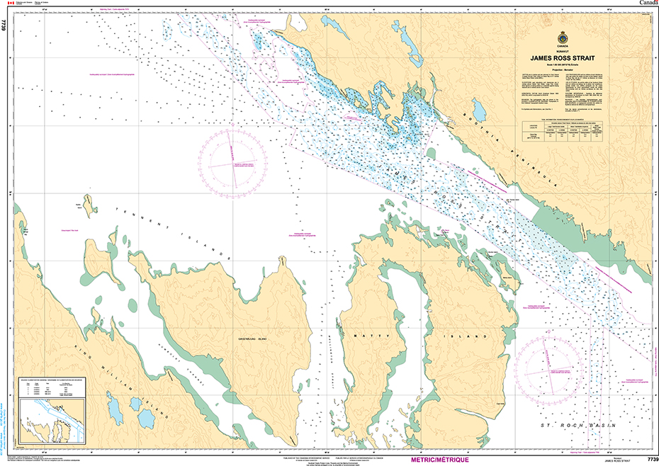 CHS Chart 7739: James Ross Strait - Captain's Nautical Books & Charts