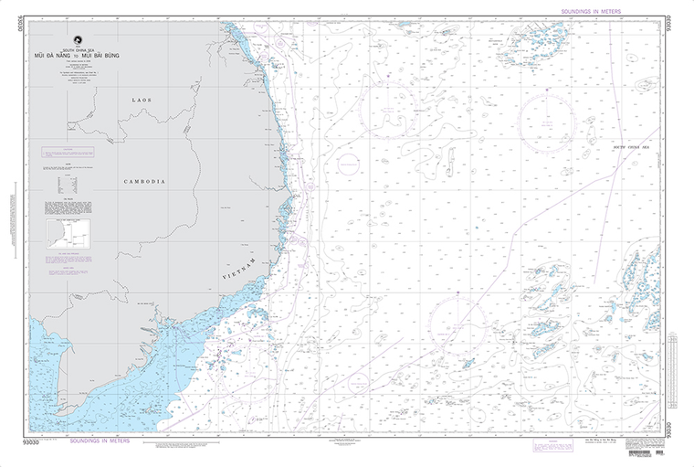 NGA Chart 93030: Mui Da Nang to Mui Bai Bung