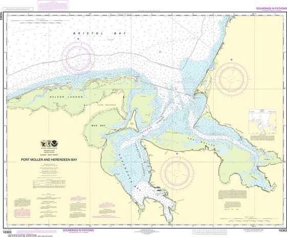 NOAA Chart 16363: Port Moller and Herendeen Bay