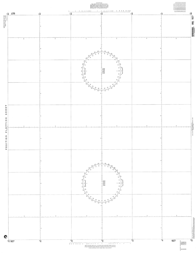 NGA Chart 927: Plotting Chart 927