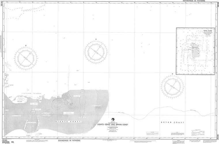 NGA Chart 29180: Eights Coast and Land Bryan Coast (Bellingshausen Sea)