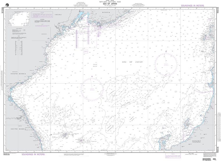 NGA Chart 95016: Sea of Japan