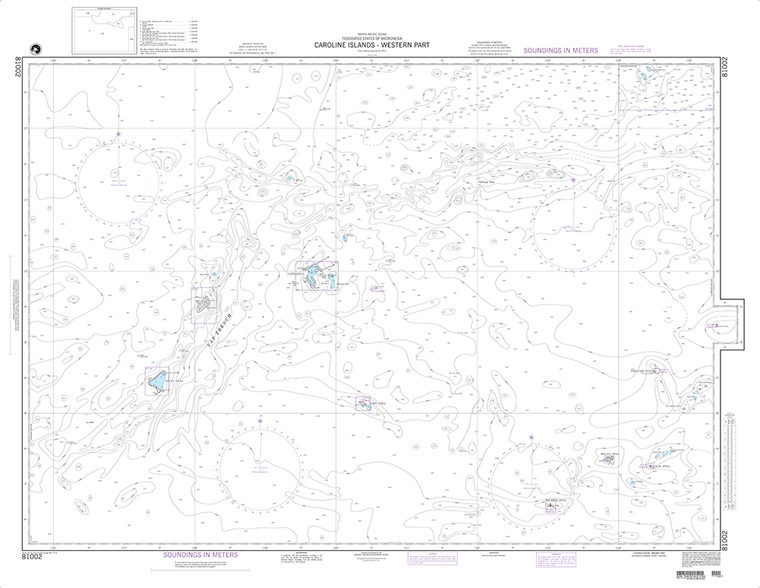 NGA Chart 81002: Caroline Islands-Westem Part (OMEGA)