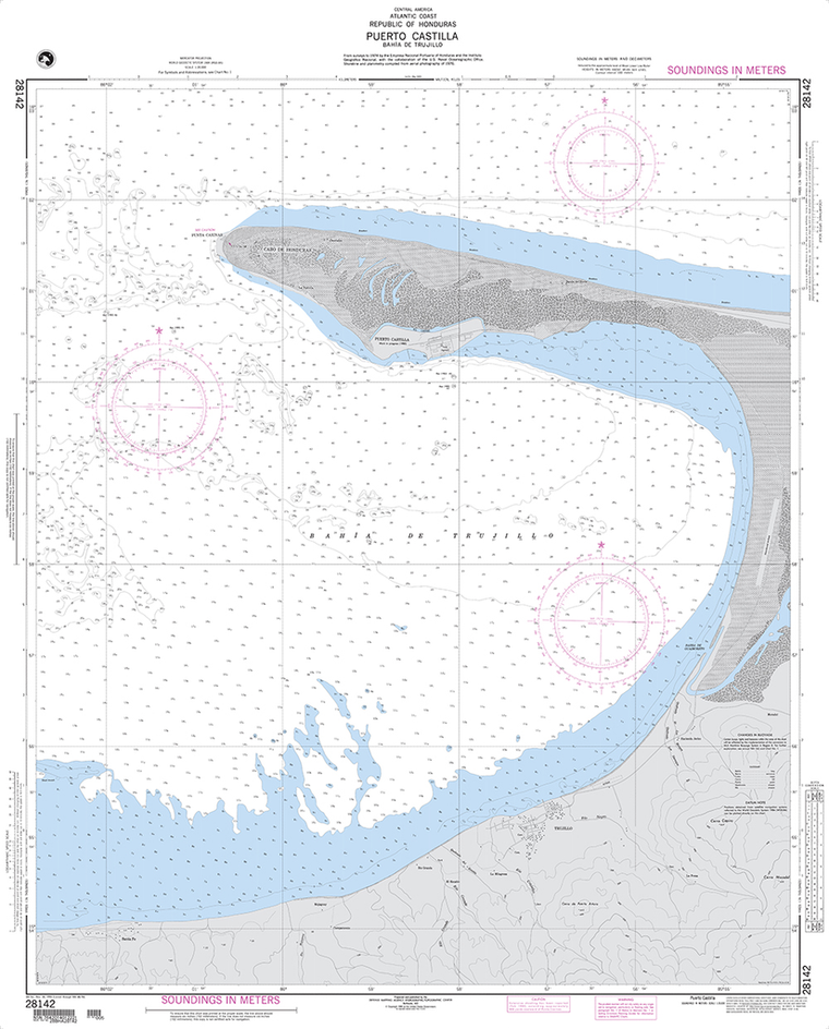 NGA Chart 28142: Puerto Castilla