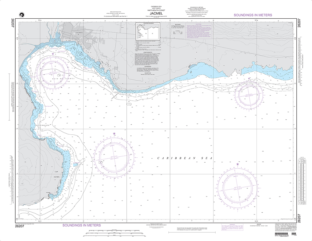 NGA Chart 26207: Jacmel