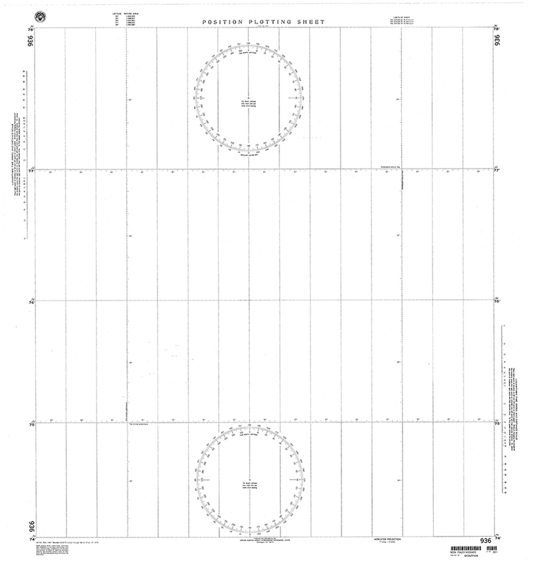 NGA Chart 936: Plotting Chart 936