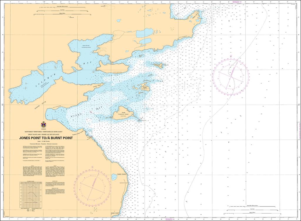 CHS Chart 6359: Jones Point to/à Burnt Point